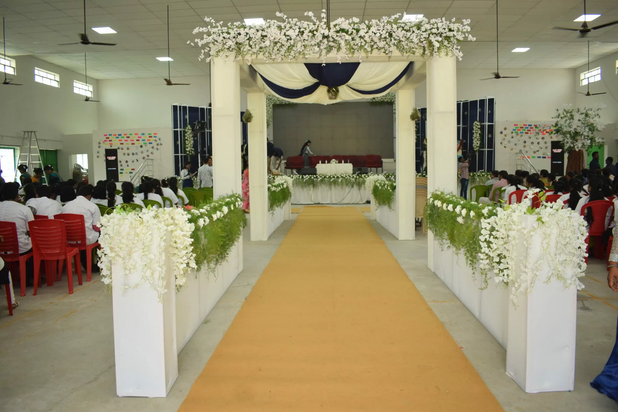 JKKN Arts and Science College auditorium hall