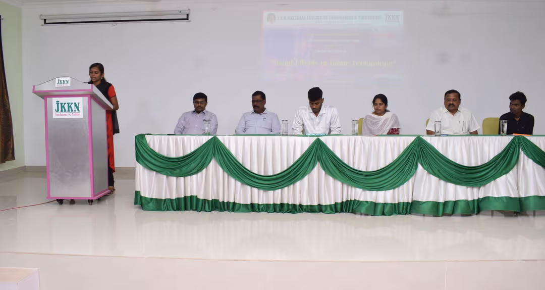 JKKN Arts and Science College seminar hall