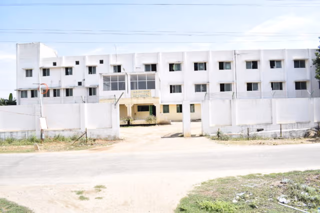 JKKN boys hostel building exterior view