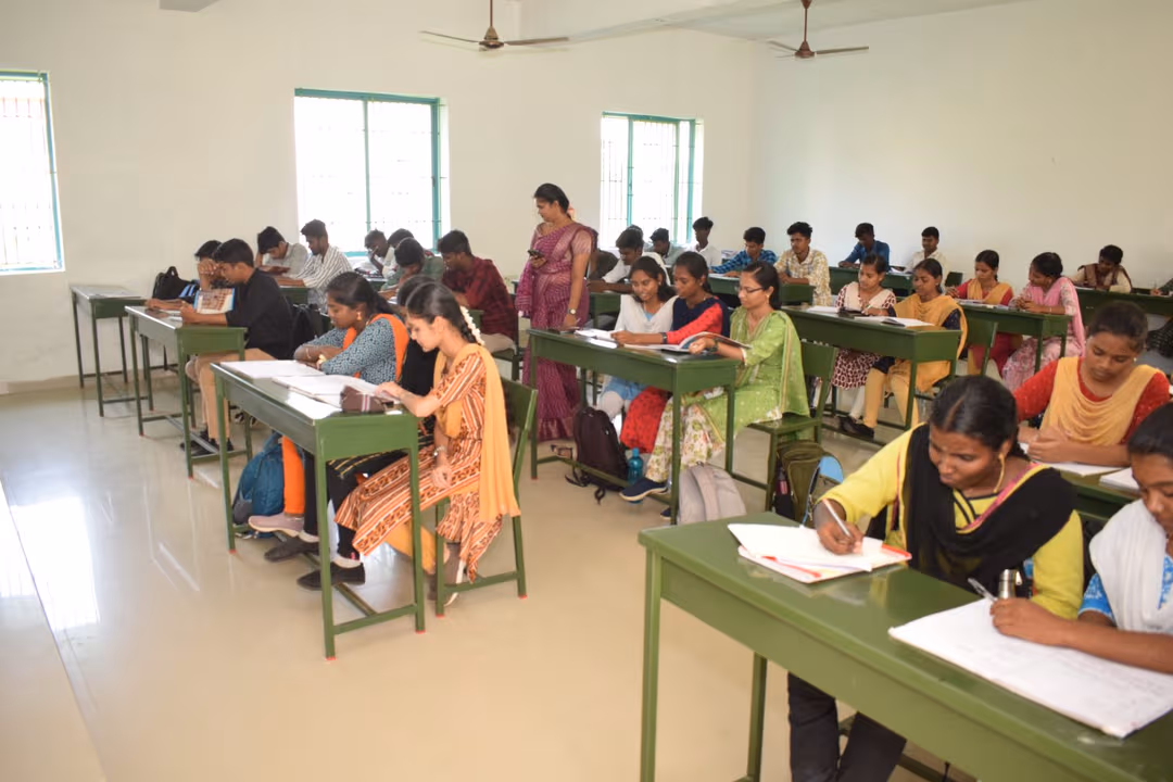 JKKN Arts and Science College classroom view