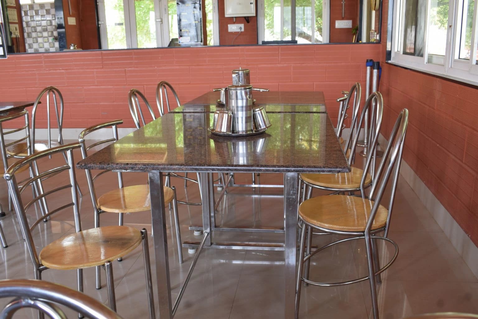 JKKN Arts and Science College food court dining area
