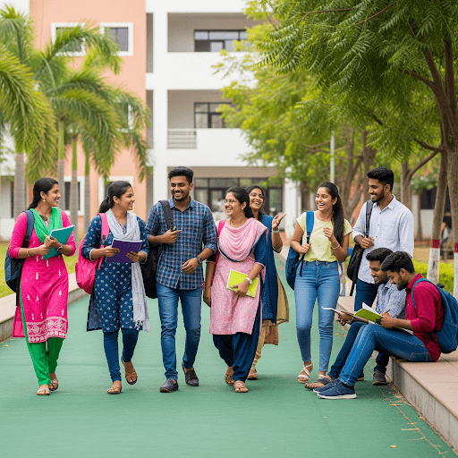 Campus Life at JKKN