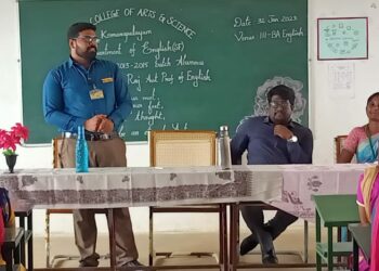 JKK Nataraja College of Arts & Science has organized Alumni Insight on 31st January 2023