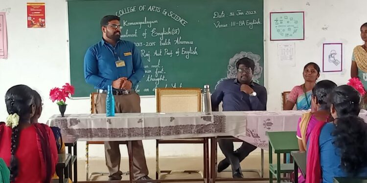 JKK Nataraja College of Arts & Science has organized Alumni Insight on 31st January 2023