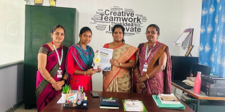 JKKN Institutions Celebrates Madhulegha’s National-Level Victory in Live Photography!